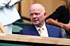 Tidligere utenriksminister i Storbritannia, William Hague. (Photo by HENRY NICHOLLS / AFP) / RESTRICTED TO EDITORIAL USE Foto: AFP/NTB