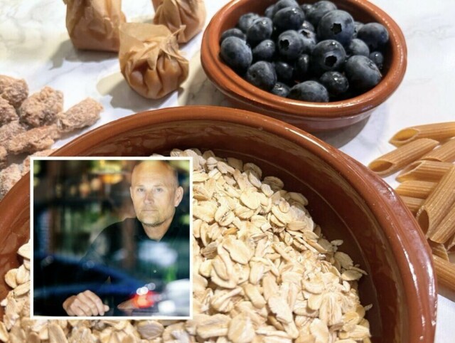 Energimangel, psoriasisen, hjerte og karsykdommer, migrene og irritable tarm, alle plager og sykdommer som kan skyldes det at du går i «karbo-fellen» sier lege Pål Branæs. (Foto: Cecilie Aasland (ABC Startsiden) / Lina Hindrum (Cappelen Damm) )