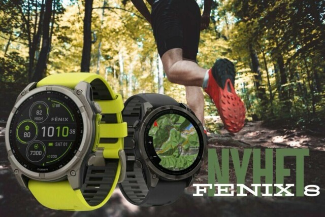 Vi forteller hva som er nytt med pulsklokke-nyheten Garmin Fenix 8, og hva ekspertene og testene sier! (Foto: Cecilie Aasland / ABC Startsiden)