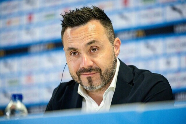 Marseille-trener Roberto De Zerbi (Foto: Foto: AFP NTB Scanpix)