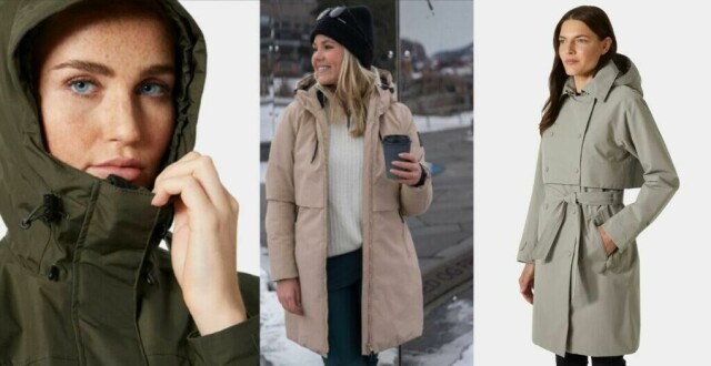 Visste du at du finner mange flotte vinterjakker og parkaser til dame som også er vanntette? Vi har funnet et utvalg, og her finner du alt fra lange parkas til en stilig trenchcoat, korte vinterjakker og dunjakker. Felles for dem alle er at de holder deg tørr selv i kulden. (Foto: ABC Guider)