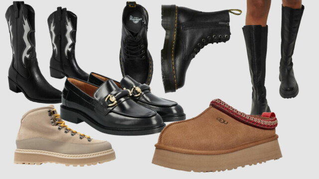 Vi har funnet årets fineste høstsko til dame i 2023. Her finner du flotte høstsko fra merker som UGG, Dr Martens, Billi Bi, Mono, Vagabond, NA-KD og Pavement. (Foto: Startsiden Guider)