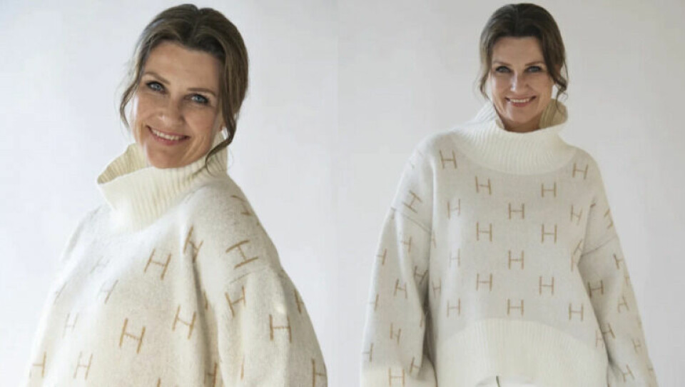 Strikkegenseren fra Hést er et must-have denne høsten. (Foto: Villoid) Varm og behagelig strikkegenser fra Hést er et must have denne høsten. Genseren er oversized.