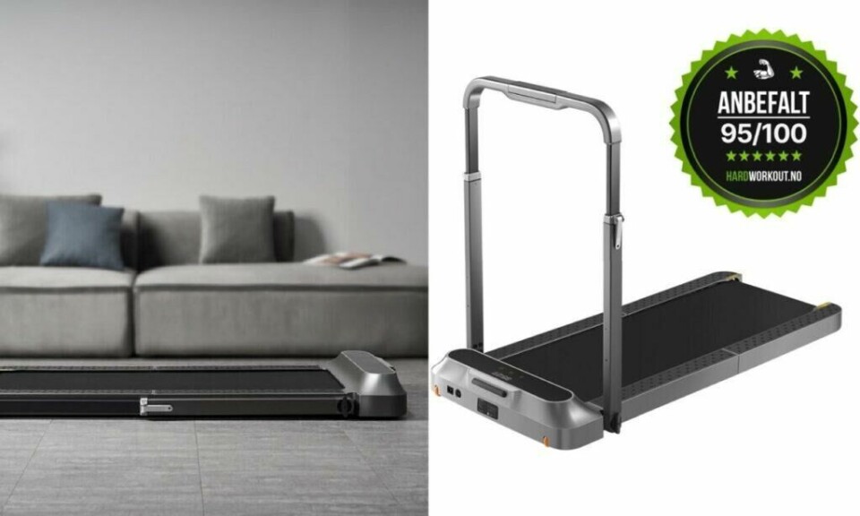Den sammenleggbare tredemøllen WalkingPad R2 Pro er en liten tredemølle som passer alle, uansett behov. Med en toppfart på 12km/t og et flott design kan den enkelt plasseres i en rekke norske stuer. Bilde av den sammenleggbare tredemøllen WalkingPad R2 - er en mølle som passer alle uansett behov. Med en toppfart på 12km/t og et flott design kan den enkelt plasseres i en rekke norske stuer.