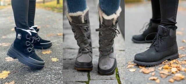 Hold deg tørr og varm med en vanntett vintersko. Vi har samlet vinterstøvler fra populære merker som Tretorn, Viking, Sorel og Timberland. Finn din favoritt her! (Foto: GetInspired)