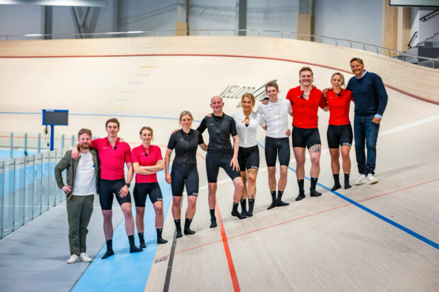 Deltakerne i Velodromen Kjendis på TV 2 (Foto: TV 2)