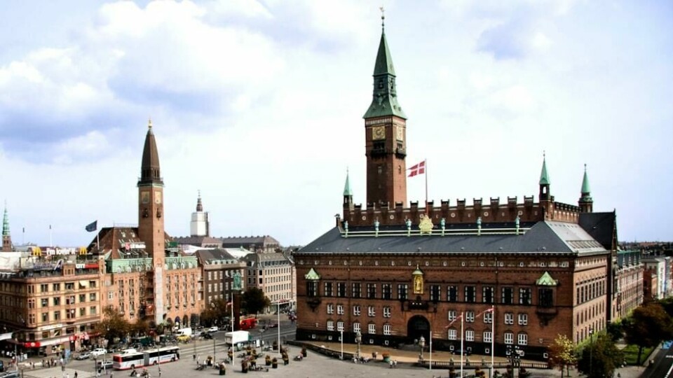 Rådhuset i København er et ikonisk bygg i den danske hovedstaden fordi det er blant byens høyeste bygninger. (Foto: Wonderful Copenhagen) rådhuset i københavn
