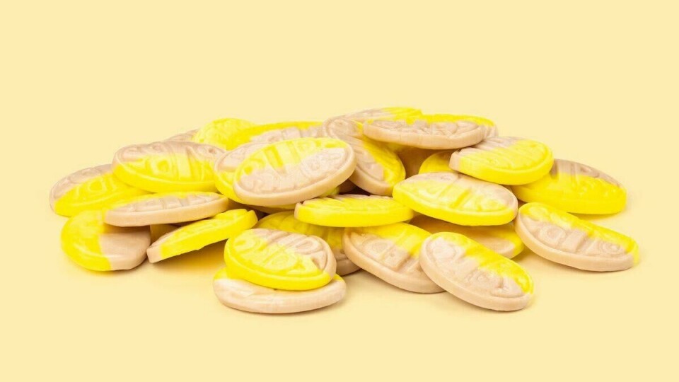 Er du glad i bubs med banansmak? Da er denne eksen med 2,8 kilo med smågodt perfekt til deg. bilde av påskegodteri fra Bubs med banansmak. her er det tilsammen 2,8 kilo med bubs smågodt