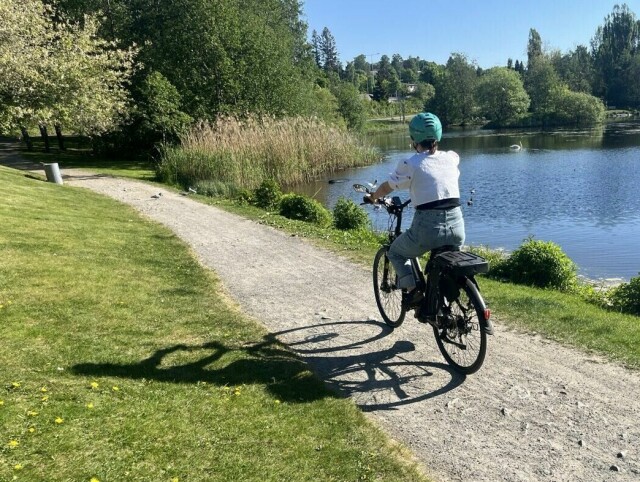 Vi har funnet frem elsyklene som er best i test til dame og herre i 2024. Testvinnerne er fra merker som Momas, Evoride, Specialized, Giant og Mate og i kategoriene elsykkel til dame, elsykkel til dame og herre, elsykkel til terreng, fulldempet elsykkel og sammenleggbar elsykkel. (Foto: Cecilie Aasland / ABC Startsiden)
