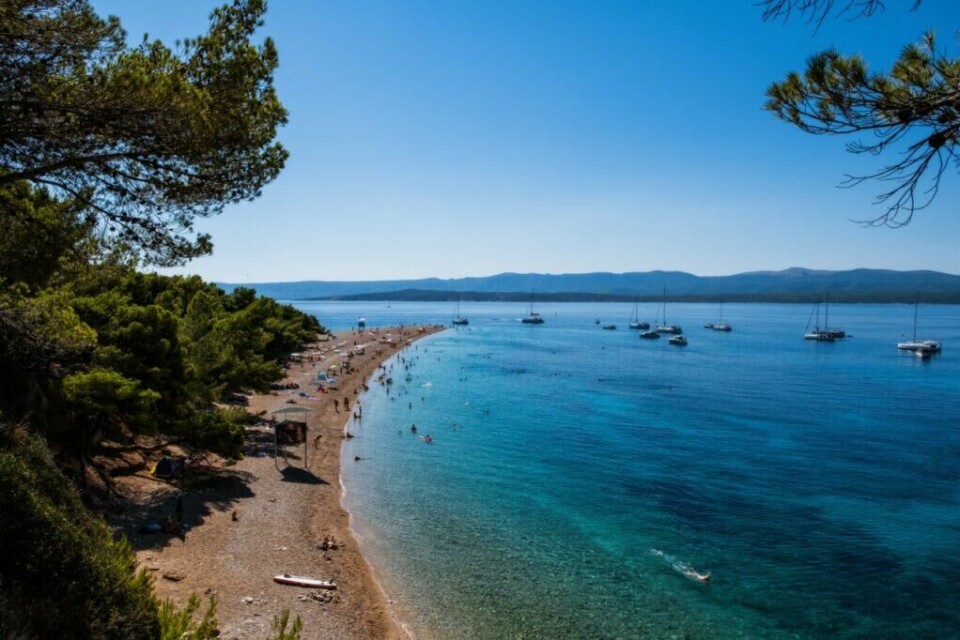 Denne stranden er kanskje Kroatias mest kjente. (Foto: Colourbox)