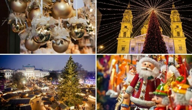 Få julestemning på et av Europas mange julemarkeder. (Foto: Aller Travel)