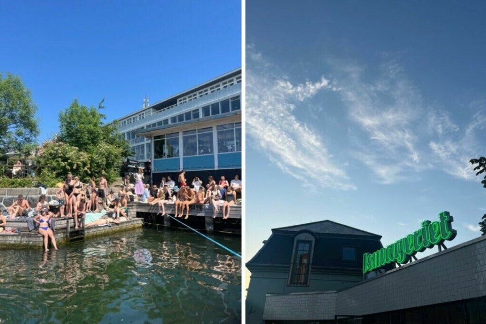 En (litt) skjult perle av en badeplass, med både mat og sauna, kalt La Banchina og byens beste iskrem hos Ismageriet, dette og mer vil du ikke gå glipp av i København! (Foto: Cecilie Aasland / ABC Startsiden) Fra Venstre: Bilde av en (litt) skjult perle av en badeplass, med både mat og sauna kalt La Banchina full av badegjester en solskinnsdag en sommer og med sjø og bygninger rundt. Høyre: Bilde av bygget til byens beste iskrem; Ismageriet. Bygget står opp mot en blå himmel i solnedgang og over bygget lyser et grønt nedonskilt med teksten Ismageriet. Jeg deler mine beste tips fra København, og både Michelin-restauranten ARK, rimeligere Gourmetrestauranter som Høst og Vækst, og restaurant på en båt kalt Kontiki. Jeg forteller også om badeplassen, restauranten og sauna-utleien La Banchina, isbar med verdens beste iskrem kalt Ismageriet, mulighet for leie av kajakk og sykkeltur til Christiania. Vinbaren med mulighet for vinsmaking kalt Champagne Kælderen, brunsj på café Flottenheimer, lån av kajakk hos Kayak Bar i i Danmarks hovedstad.