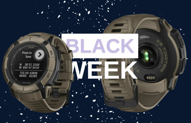 Nå er det rekordtilbud på pulsklokken Garmin Instinct 2X Solar Tactical Edition under Black Friday 2024! Pulsklokkene fra Garmin er superpopulære og denne har aldri vært billigere. (Foto: Montasje av Cecilie Aasland / ABC Startsiden)