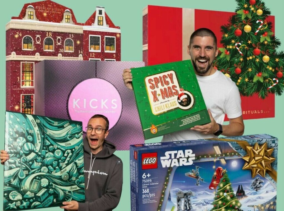 Årets julekalendere for 2024 er i butikkene! Vi har samlet en rekke adventskalendere til dame, herre, barn, familien og dyrene. Her finner du alt fra julekalender fra Rituals, leker fra LEGO, erotiske julekalendere fra Kondomeriet til smakfulle sjokoladekalendere fra Kinder. (Foto: Montasje av ABC Startsiden)