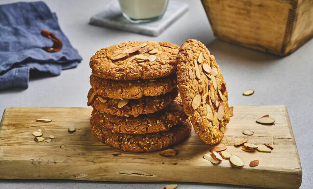 Mandelcookies – Sprø oppskrift med mandler