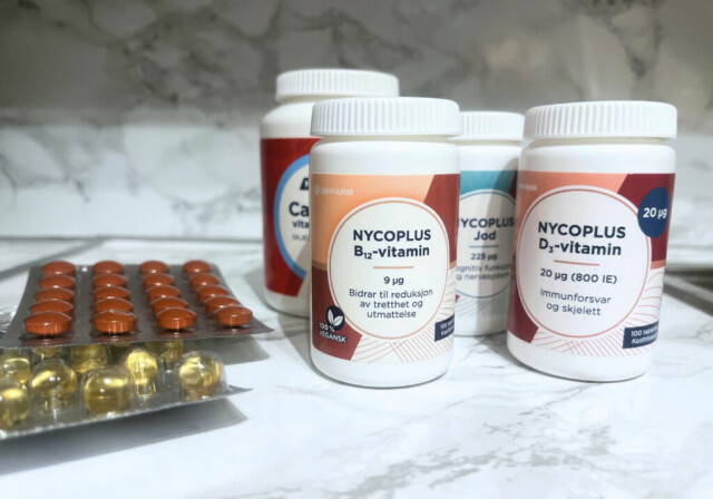 Mange har fått med seg at du bør ta jern sammen med C-vitamin for best effekt, men visste du at det også er kosttilskudd i form av vitaminer og mineraler som ikke må blandes eller tas feil? Slik må du ikke D-vitamin, kalsium, jern, sink eller B-vitamin. (Foto: Cecilie Aasland / ABC Startsiden)