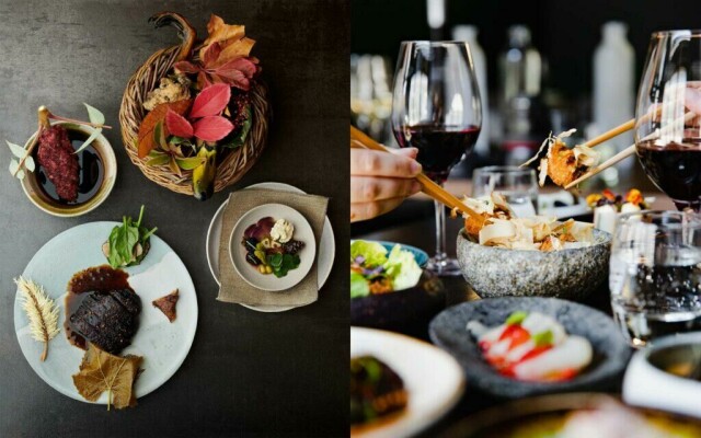 København har et spennende utvalg restauranter og noe for en hver smak. Vi har tatt en titt på anmeldelser over restauranter i den danske hovedstaden, og blant kjente navn som Alchemist, Noma, Plin, Keyser Social og Restaurant Puk, skjuler «verdens beste restaurant» og «Europas beste restaurant 2023» seg. (Foto: Fra venstre: Noma / Keyser Social)