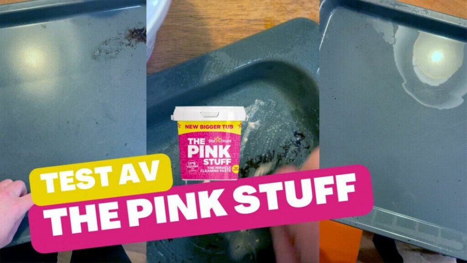 The Pink Stuff: Test av «mirakel»-vaskemiddelet