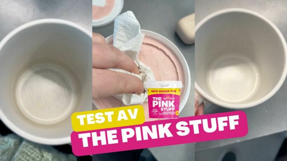 The Pink Stuff: Test av «mirakel»-vaskemiddelet