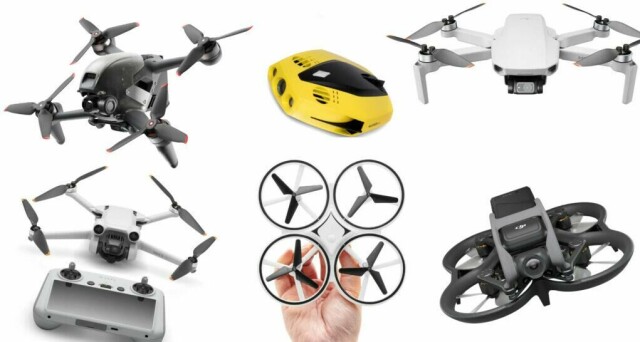 En drone kan brukes til lek, jobb, eller begge deler! (Foto: ABC Brand studio)