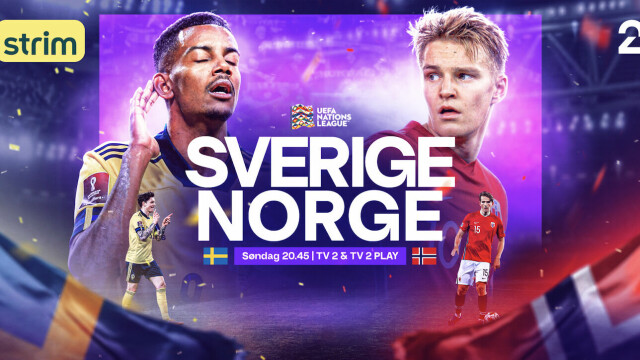 Se helgens storkamper på Strim. Registrer deg nå og få 7 dager kostnadsfri prøvetid. (Foto: Strim.no)