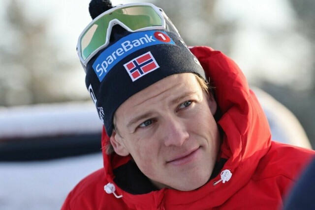 Lillehammer 20241208. Johannes Høsflot Klæbo under World Cup skiathlon langrenn på Birkebeineren Skistadion på Lillehammer.Foto: Geir Olsen / NTB