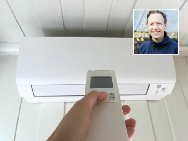 Vi har snakket med Einar Gulbrandsen fra Varmepumpeforeningen, som forteller hva du ikke må gjøre med varmepumpen om du vil spare penger på strøm i vinter! (Foto: Cecilie Aasland / ABC Startsiden)