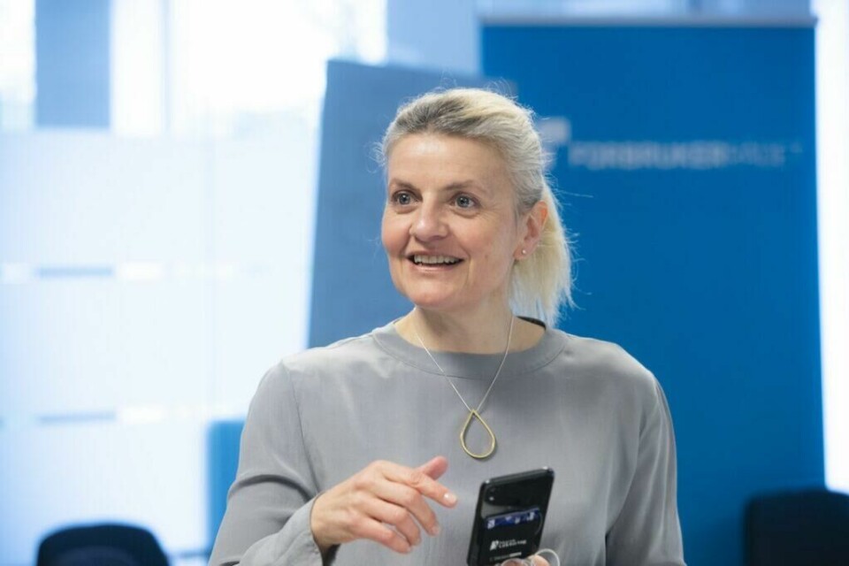 Sjef i Forbrukerrådet, Inger Lise Blyverket (Foto: Foto: Berit Roald / NTB) Bildet viser direktør Inger Lise Blyverket i Forbrukerrådet på pressemøte