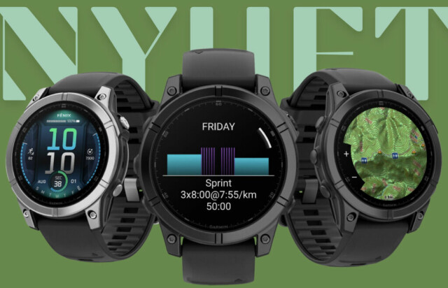Vi forteller det du trenger å vite om nyheten fra 2024; pulsklokken Garmin Fenix E! En billigere versjon av Garmin Fenix 8-serien, men som også har flust av funksjoner! (Foto: Cecilie Aasland / ABC Startsiden)