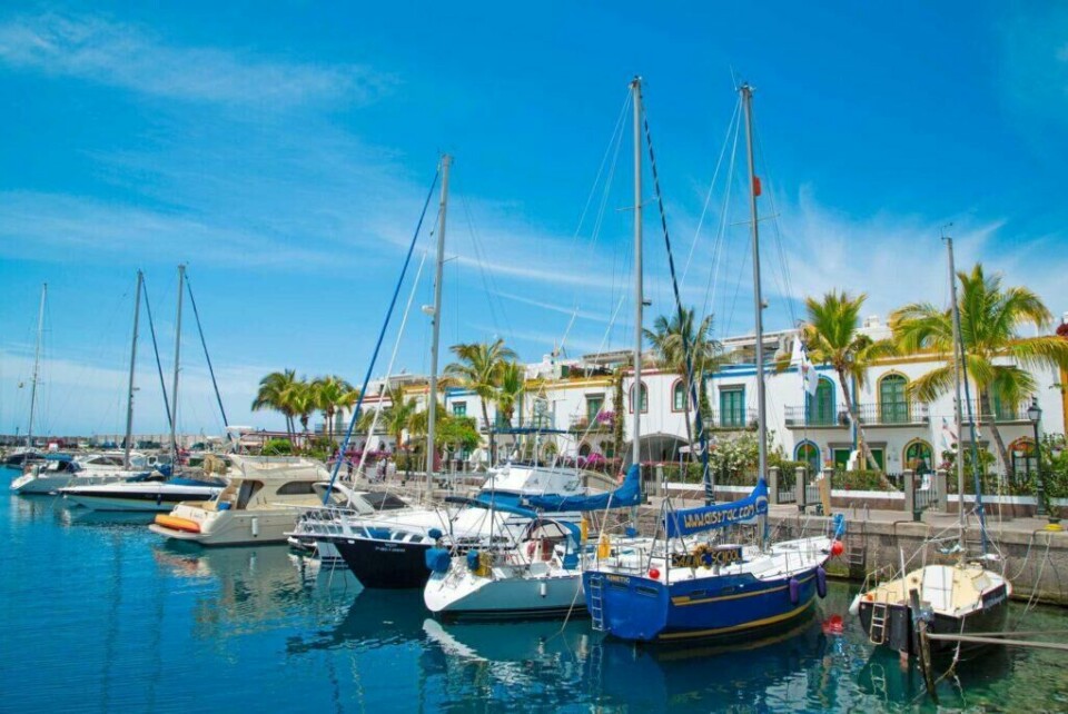 Puerto de Mogán er en fiskerlandsby i Mogán kommune, sør på øya Gran Canaria. På 1970-tallet gjennomgikk byen en omfattende endring og modernisering. (Foto: Apollo) Puerto de Mogán er en fiskerlandsby i Mogán kommune, sør på øya Gran Canaria. Småbysidyll med fiskebåter