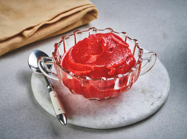 Oppskrift: Jordbærsorbet