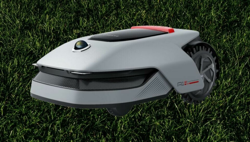 Denne robotgressklipper-modellen fra Dreame har en spesiell egenskap. (Foto: Collage av Startsiden/Herman Arneberg Johnsen)