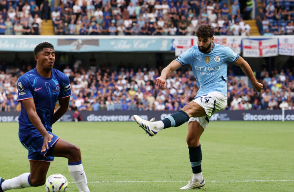 Josko Gvardiol (Foto: David Klein / REUTERS) Soccer Football - Premier League - Chelsea v Manchester City - Stamford Bridge, London, Britain - August 18, 2024 Manchester City's Josko Gvardiol in action with Chelsea's Wesley Fofana