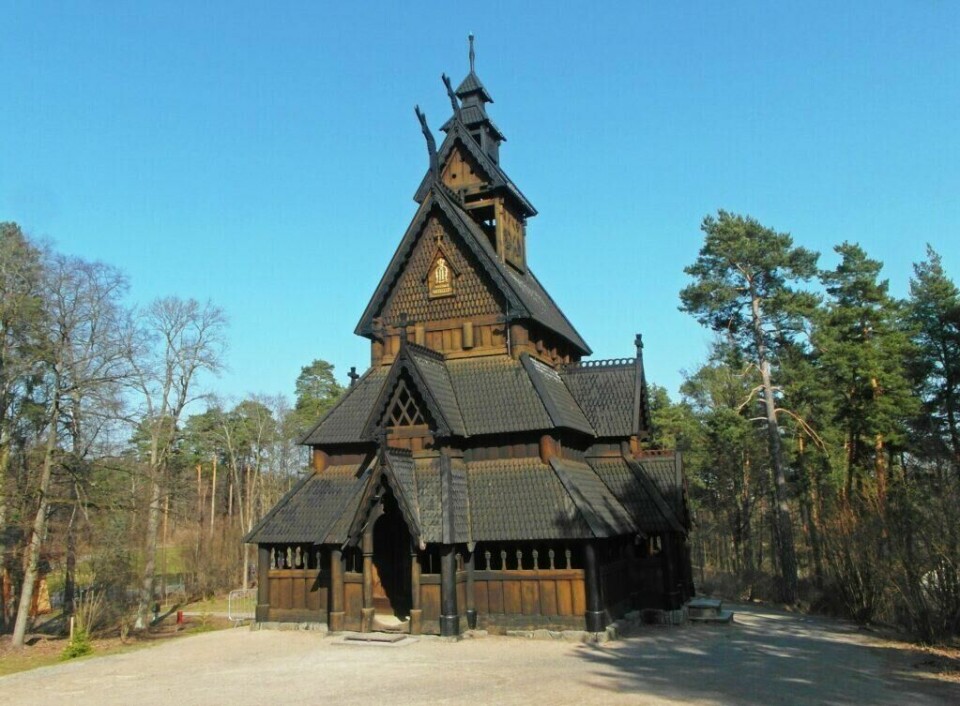 På Norsk Folkemuseum kan du også se Gol stavkirke fra rundt år 1200. (Foto: VisitOSLO/Tord Baklund) På Norsk Folkemuseum i Oslo kan du også se Gol stavkirke fra rundt år 1200.