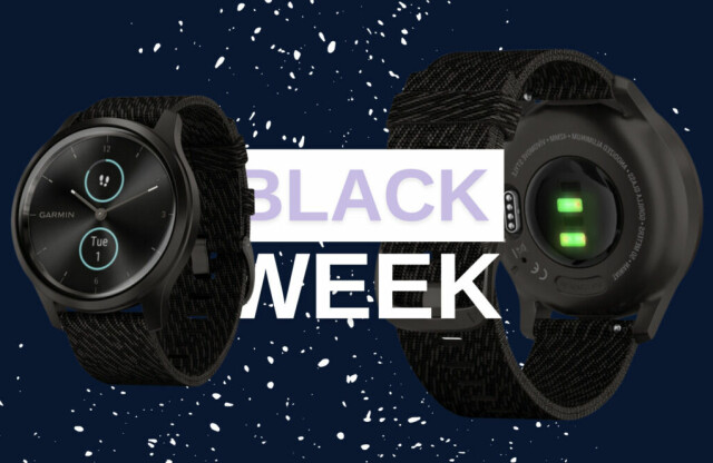 Garmin Vivomove med GPS er nå på et rått Black Friday-tilbud! Vi har prissjekket smartklokken for å sjekke at det er reelt! (Foto: Montasje av Cecilie Aasland / ABC Startsiden)