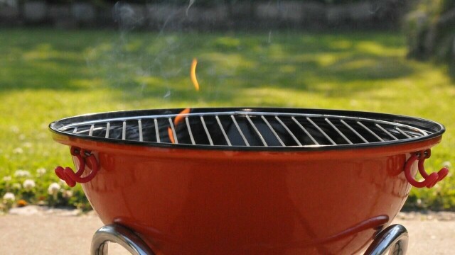 Små og bærbare griller er perfekt til piknik i park eller tur på stranda. (Foto: Colourbox)