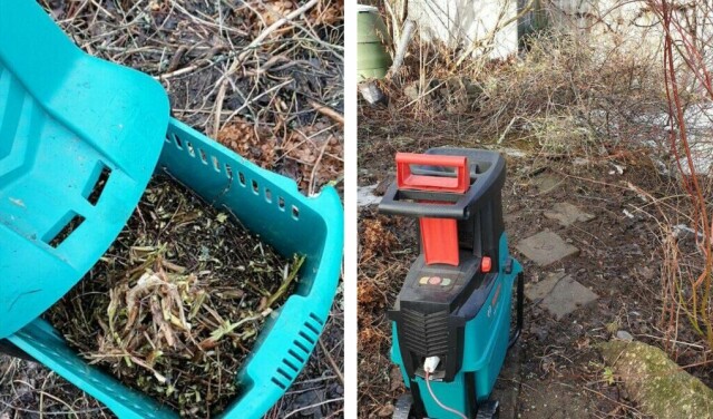 Ekspertens råd for å lykkes med hageblomstene er å bruke selvkompostert jord. Dette kan du enkelt gjøre med hjelp av en kompostkvern. (Foto: Espen Skarphagen)